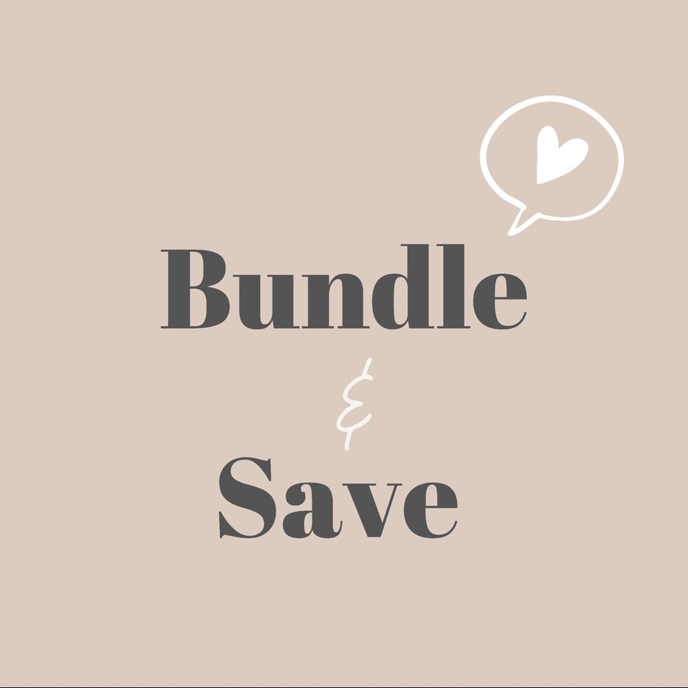 BUNDLE ITEMS AND SAVE!!!!💕
